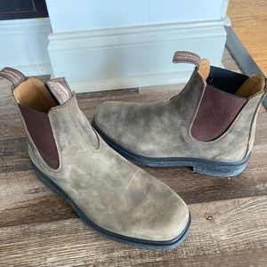 Men's Blundstone Chelsea Boots - Rustic Brown Size 8.5 US / 7.5 AU